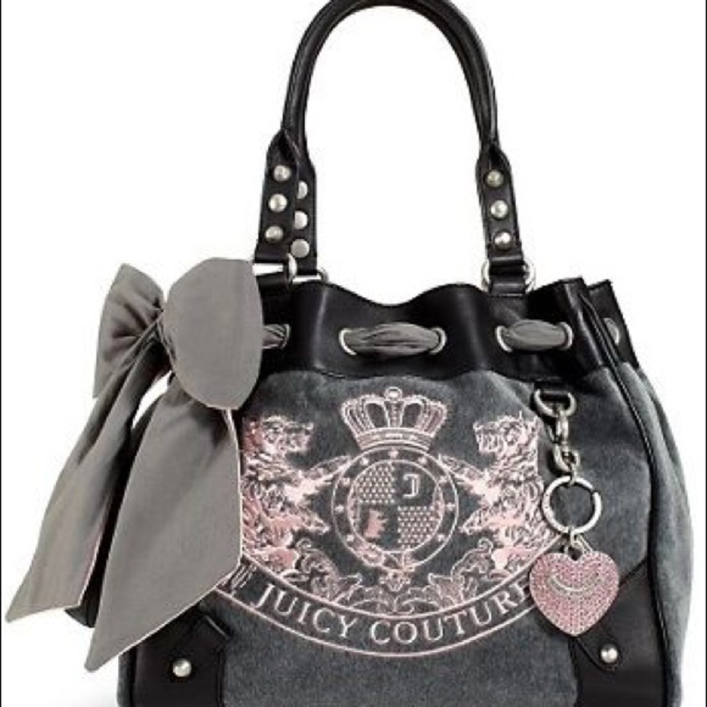 Juicy Couture 'HeritageCrestDaydreamer' VelourTote